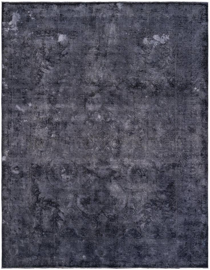 Detail image of 6' 8 x 9' 8 Hand Knotted Ultra Vintage Persian Wool Rug