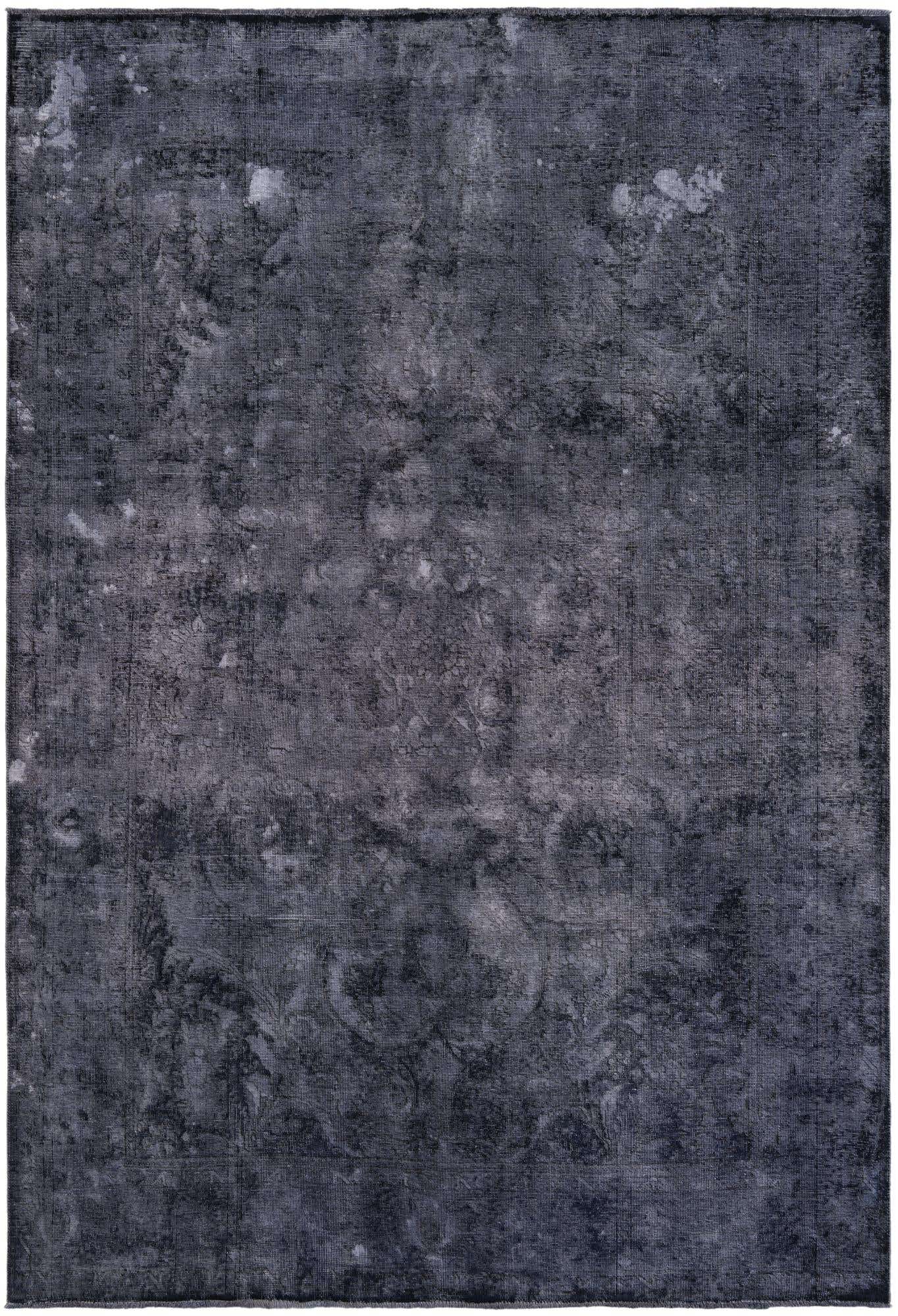 6' 8 x 9' 8 Hand Knotted Ultra Vintage Persian Wool Rug