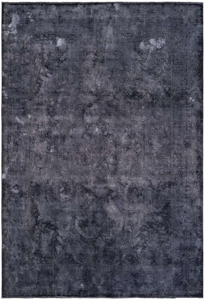 6' 8 x 9' 8 Hand Knotted Ultra Vintage Persian Wool Rug