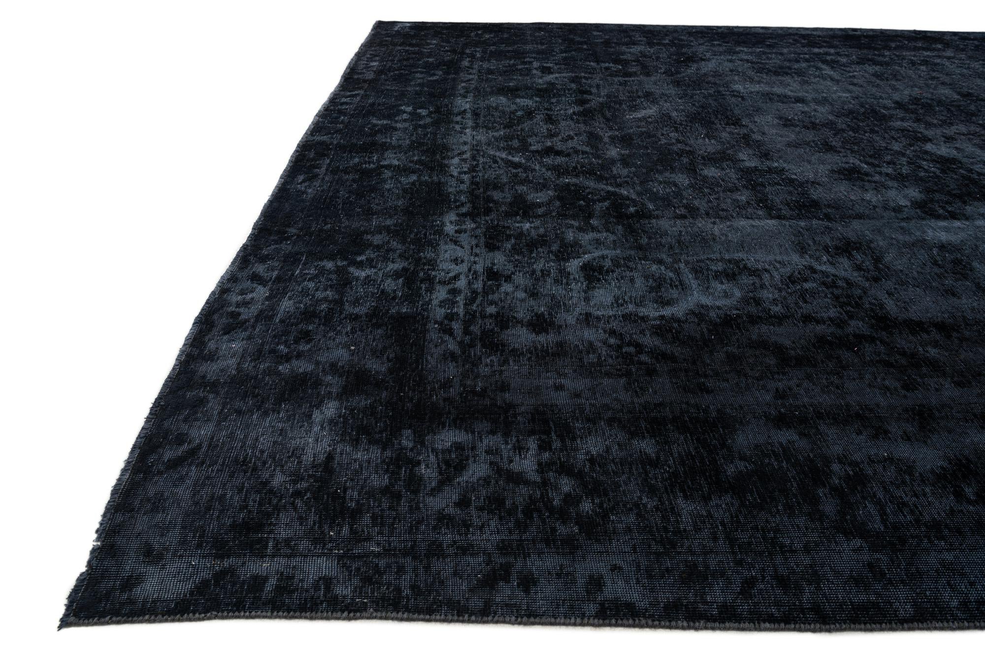 9' 10 x 12' 10 Hand Knotted Ultra Vintage Persian Wool Rug