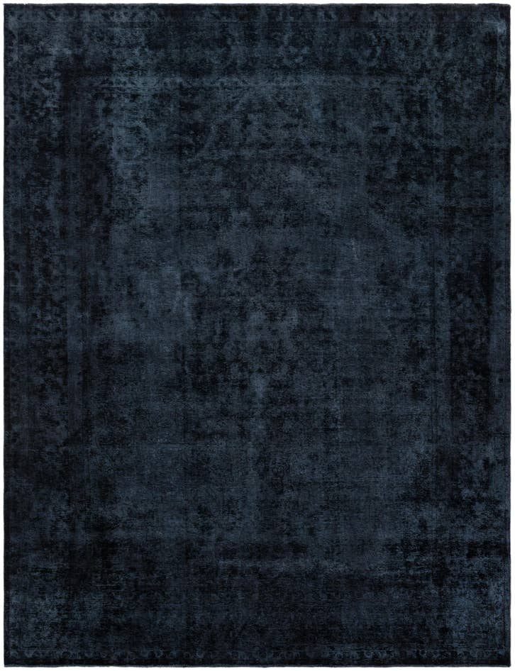 Detail image of 9' 10 x 12' 10 Hand Knotted Ultra Vintage Persian Wool Rug