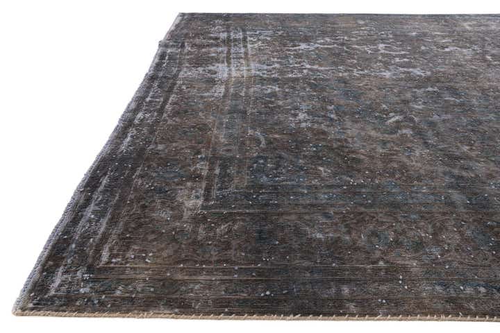 9' 6 x 12' 5 Hand Knotted Ultra Vintage Persian Wool Rug