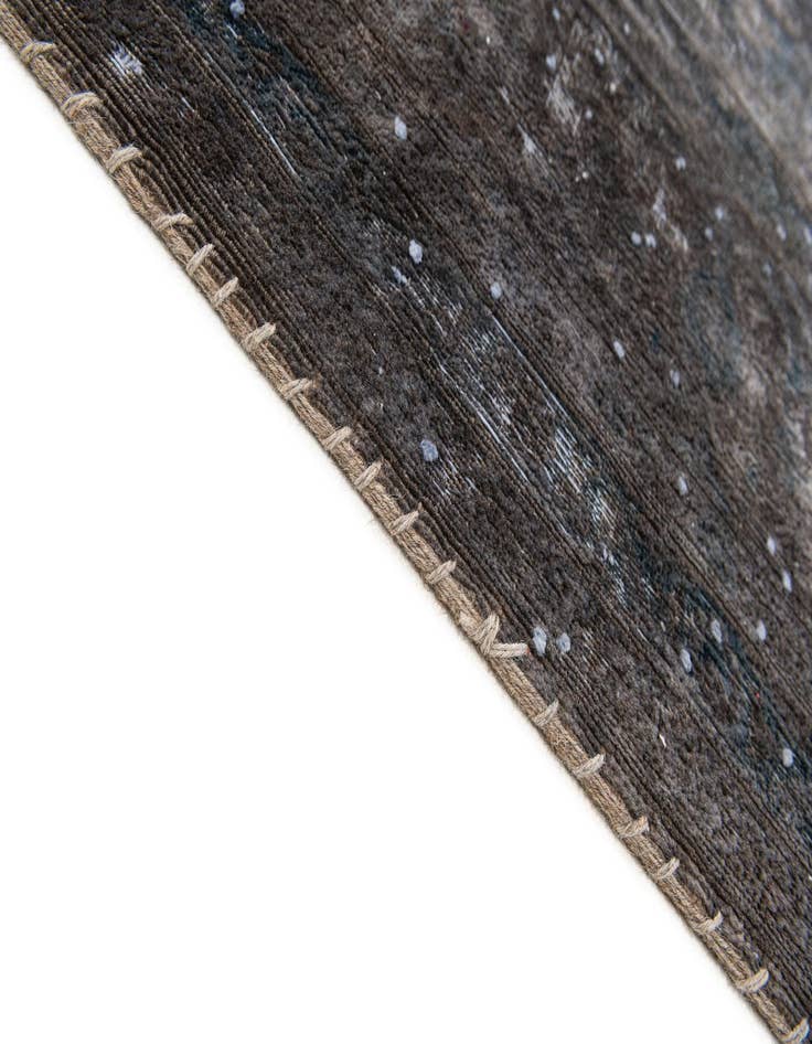 Detail image of 9' 6 x 12' 5  Hand Knotted Ultra Vintage Persian Wool Rug