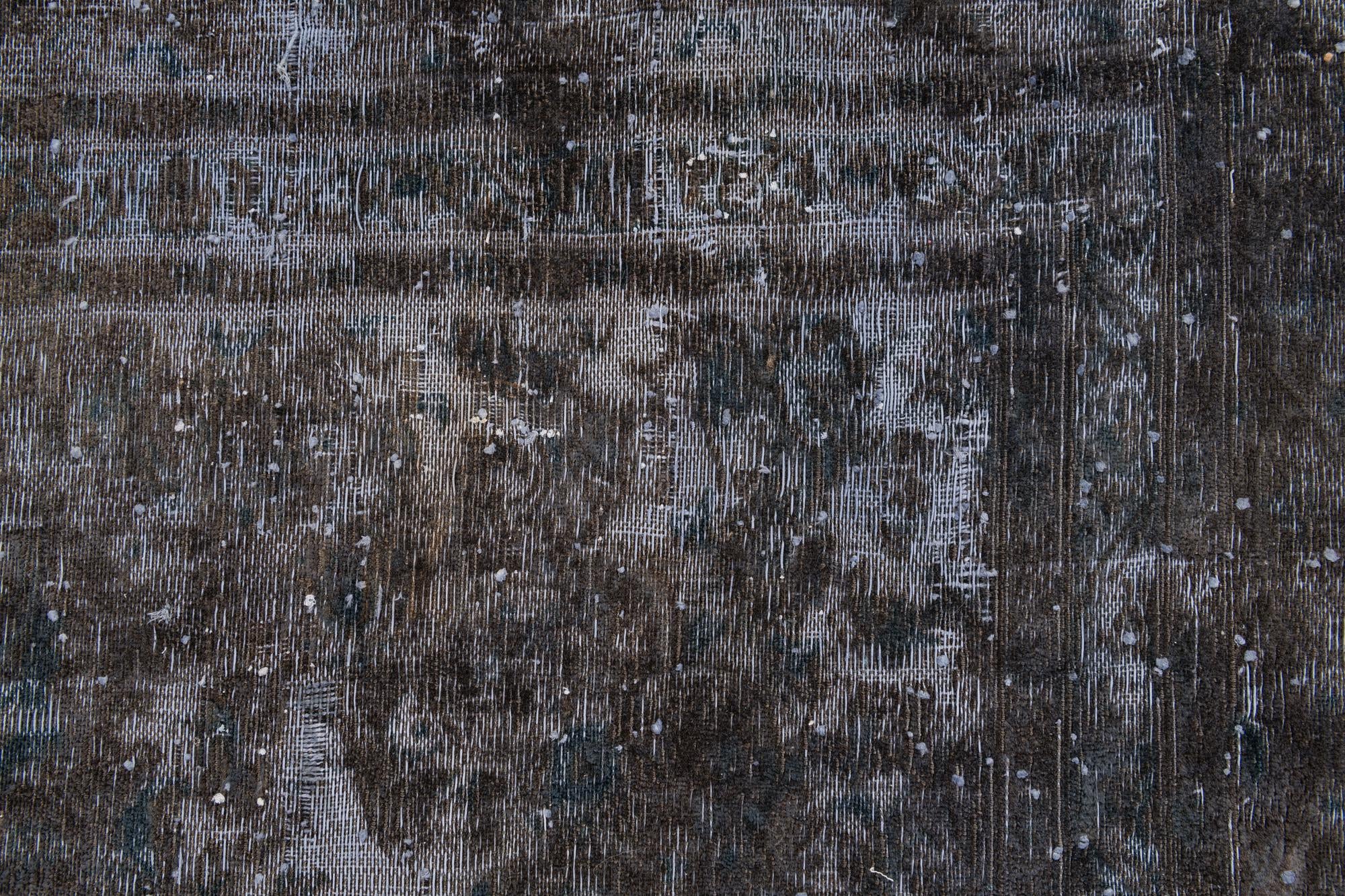 9' 6 x 12' 5 Hand Knotted Ultra Vintage Persian Wool Rug