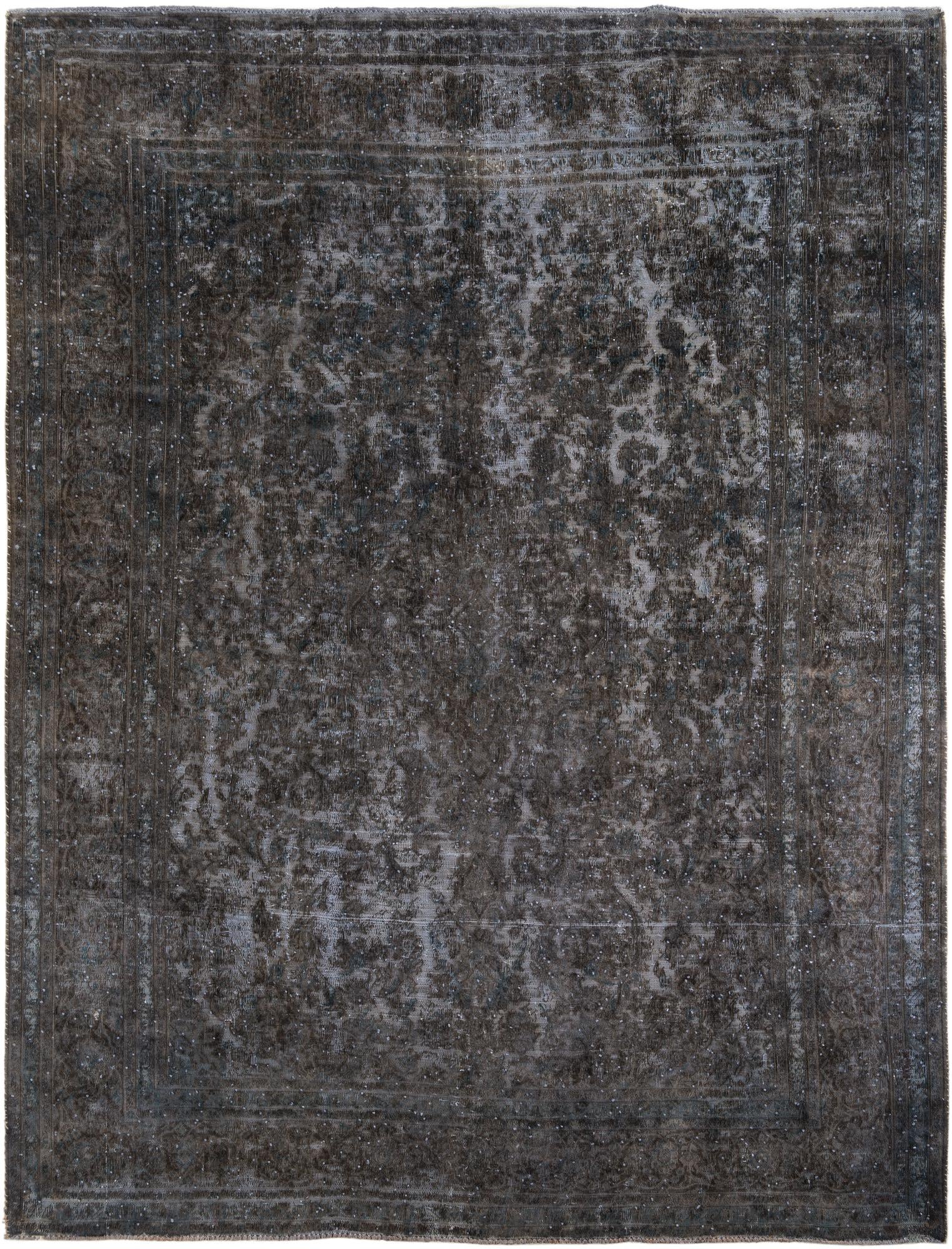 9' 6 x 12' 5 Hand Knotted Ultra Vintage Persian Wool Rug