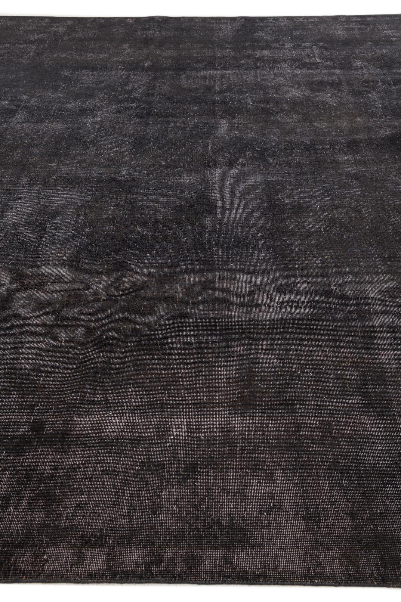 9' 5 x 12' 9 Hand Knotted Ultra Vintage Persian Wool Rug