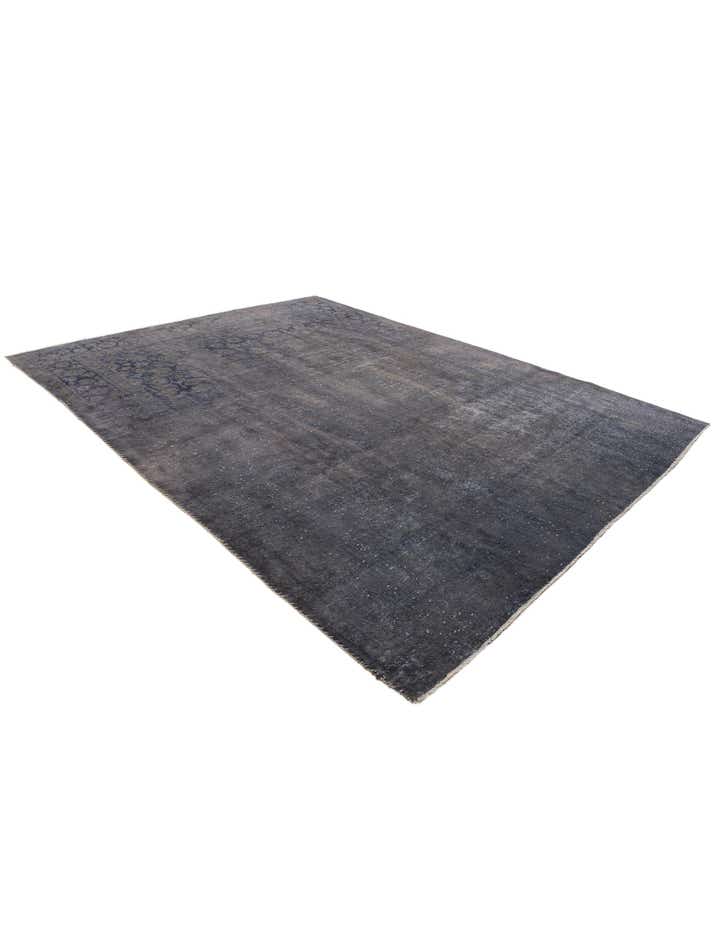 9' 9 x 13' Hand Knotted Ultra Vintage Persian Wool Rug