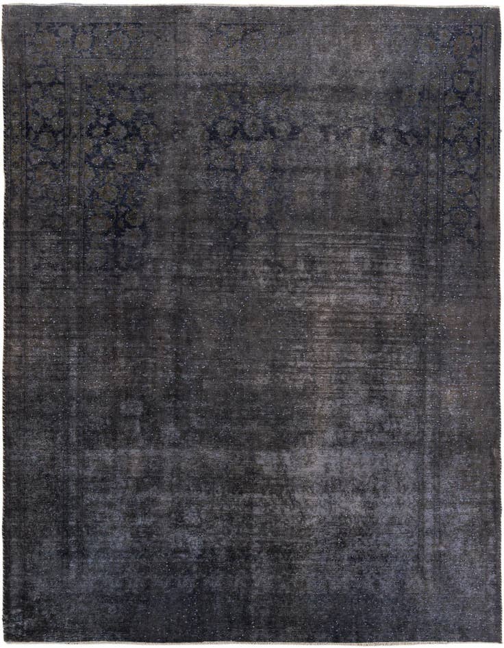 Detail image of 9' 9 x 13' Hand Knotted Ultra Vintage Persian Wool Rug