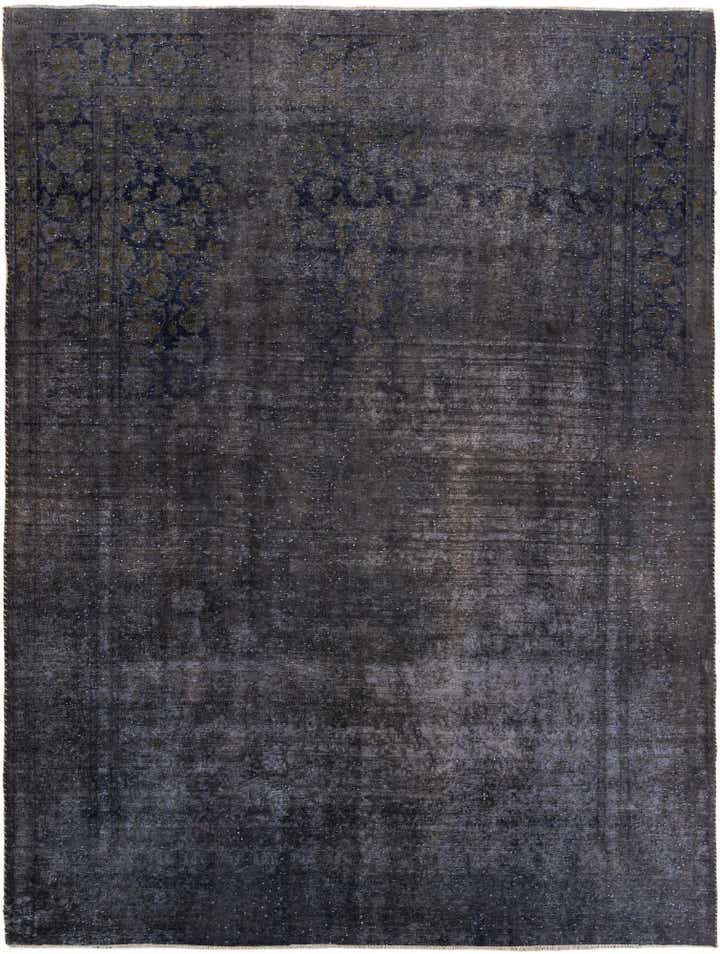 9' 9 x 13' Hand Knotted Ultra Vintage Persian Wool Rug