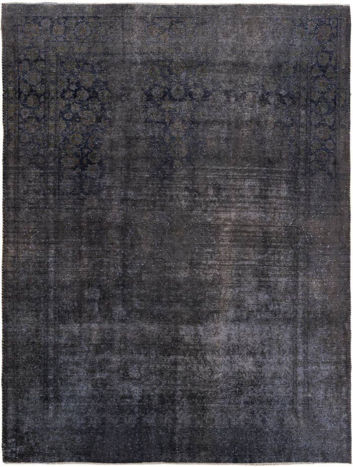 Detail image of 9' 9 x 13' Hand Knotted Ultra Vintage Persian Wool Rug