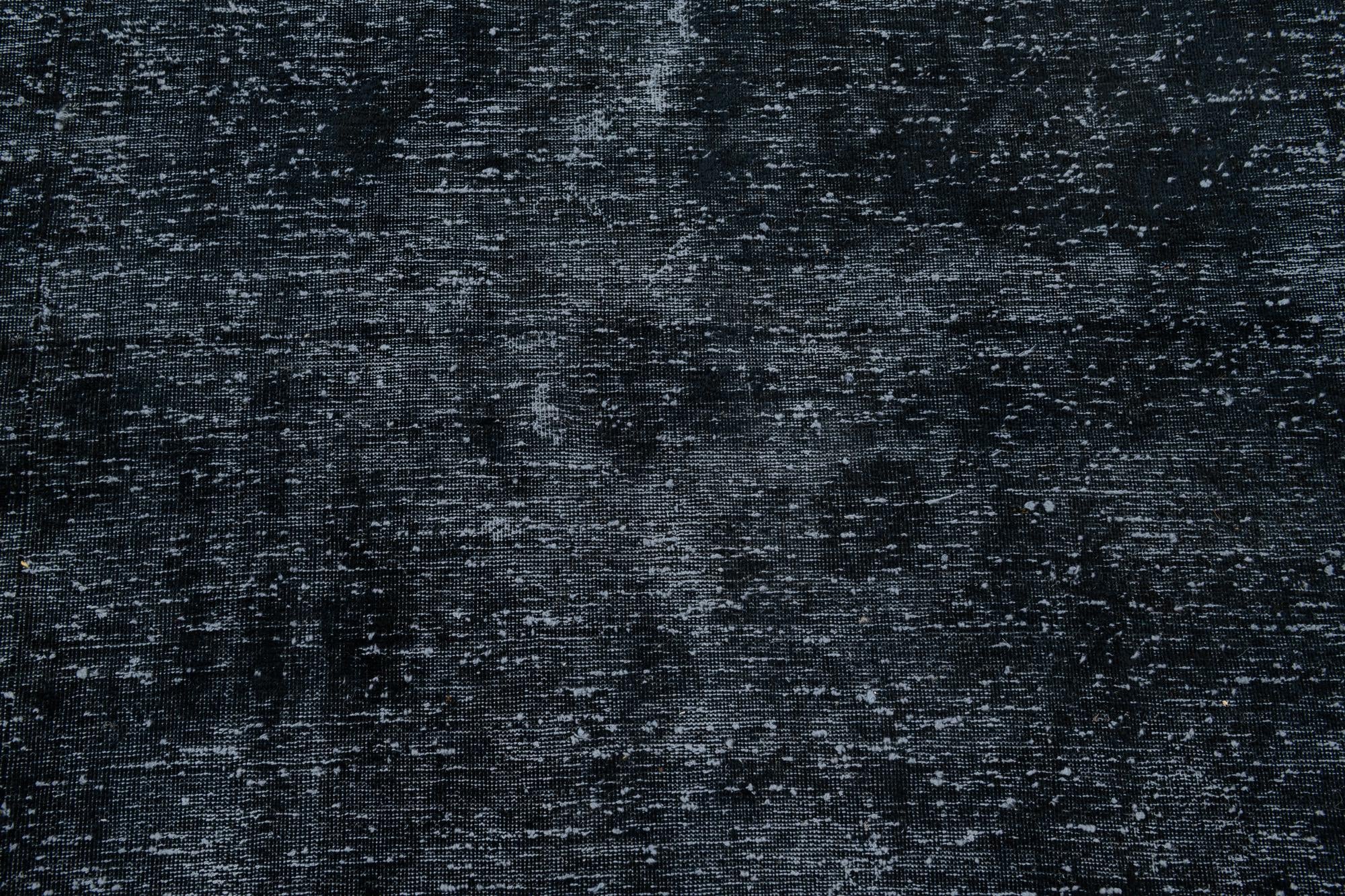 9' 4 x 12' 10 Hand Knotted Ultra Vintage Persian Wool Rug