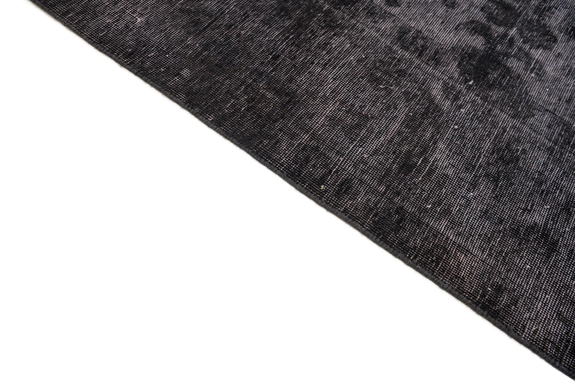 9' 9 x 12' 6 Hand Knotted Ultra Vintage Persian Wool Rug