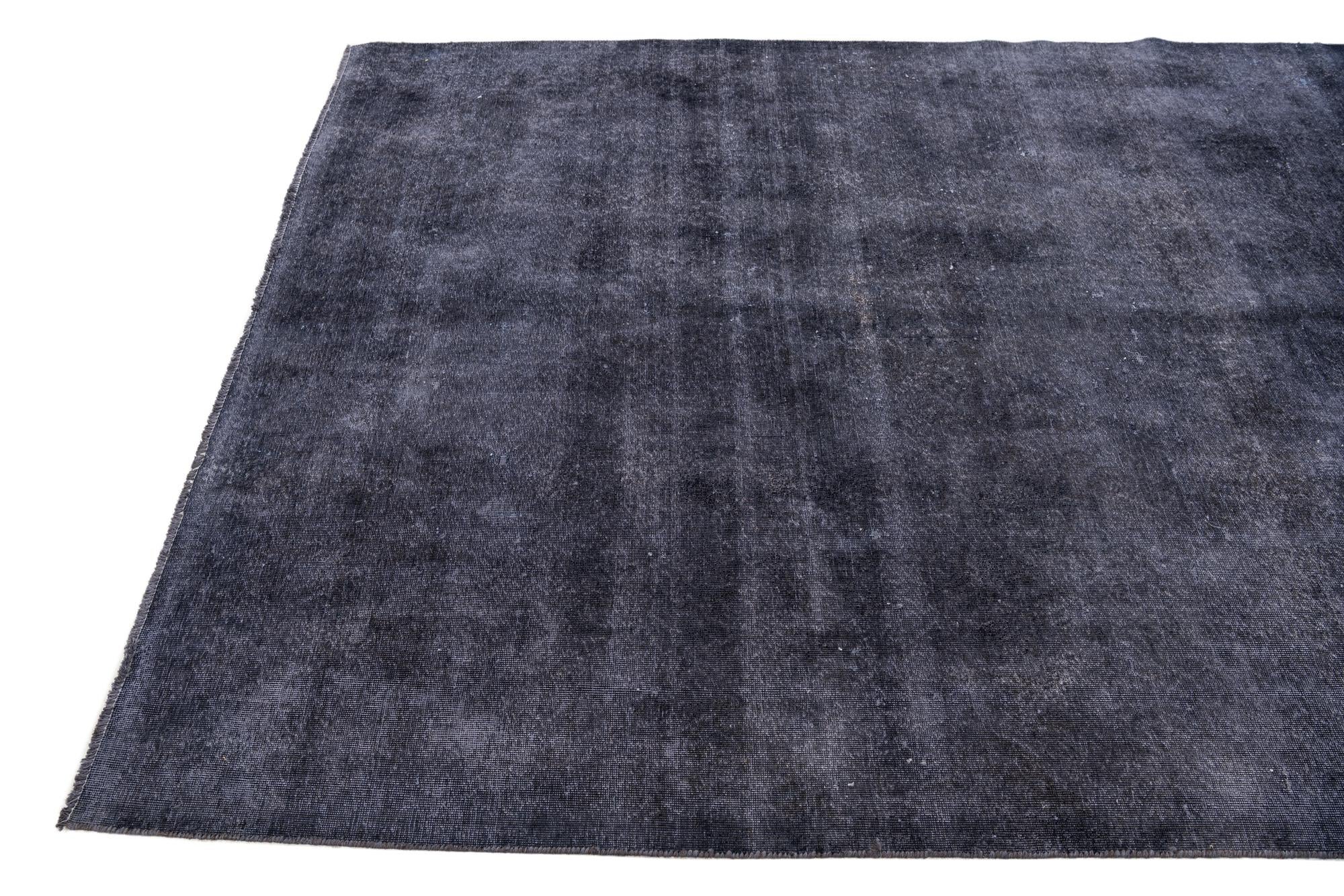 5' 3 x 8' 10 Hand Knotted Ultra Vintage Persian Wool Rug
