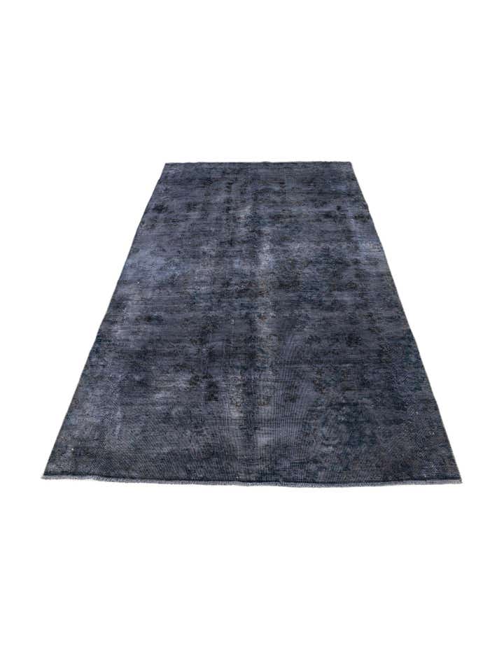 4' 10 x 8' Hand Knotted Ultra Vintage Persian Wool Rug