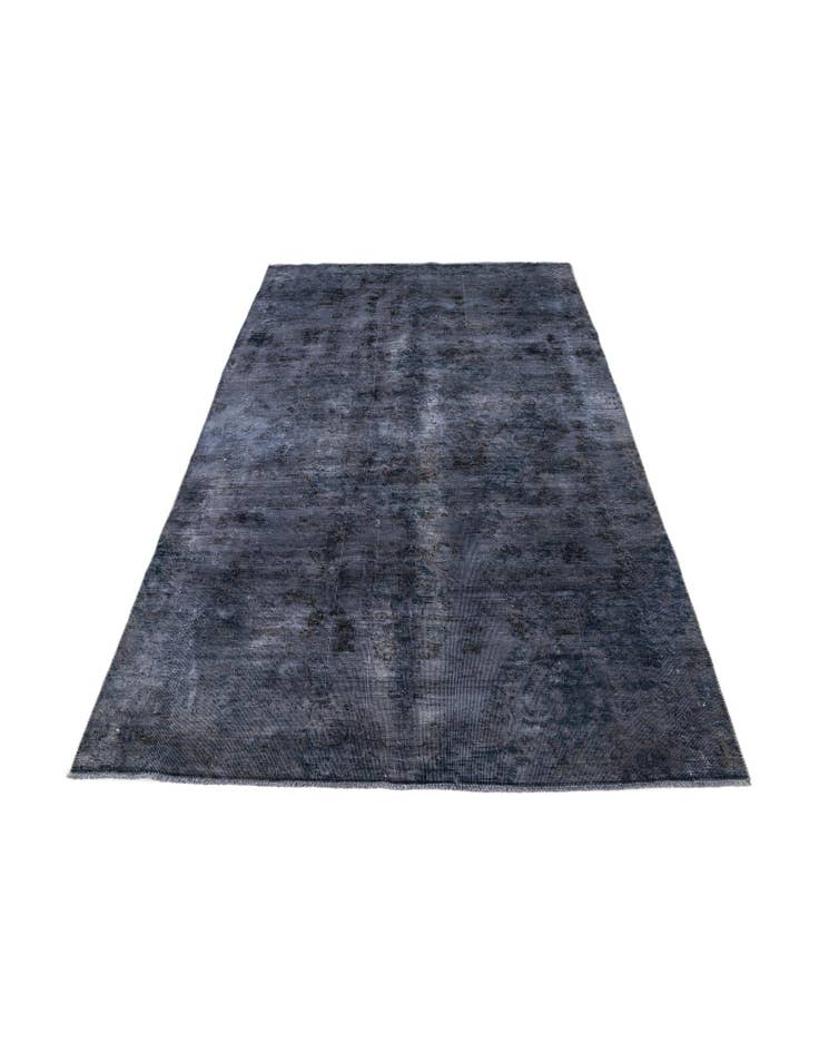 Detail image of 4' 10 x 8' Hand Knotted Ultra Vintage Persian Wool Rug