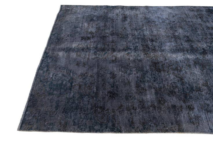 Detail image of 4' 10 x 8' Hand Knotted Ultra Vintage Persian Wool Rug