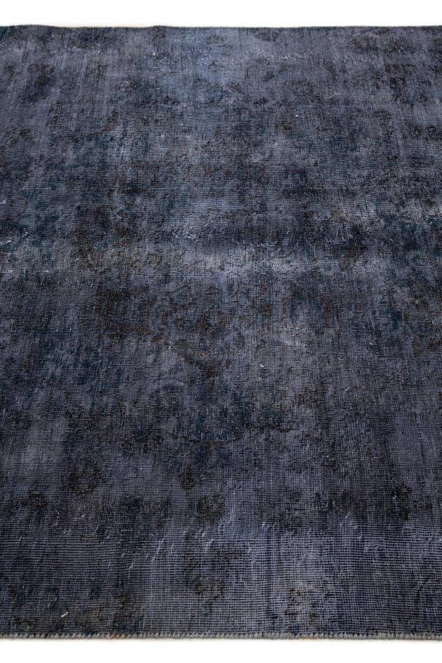 Detail image of 4' 10 x 8' Hand Knotted Ultra Vintage Persian Wool Rug