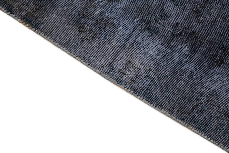 Detail image of 4' 10 x 8' Hand Knotted Ultra Vintage Persian Wool Rug