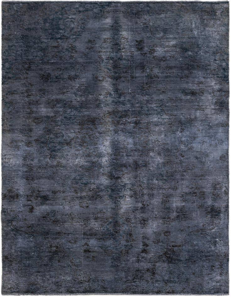 Detail image of 4' 10 x 8' Hand Knotted Ultra Vintage Persian Wool Rug