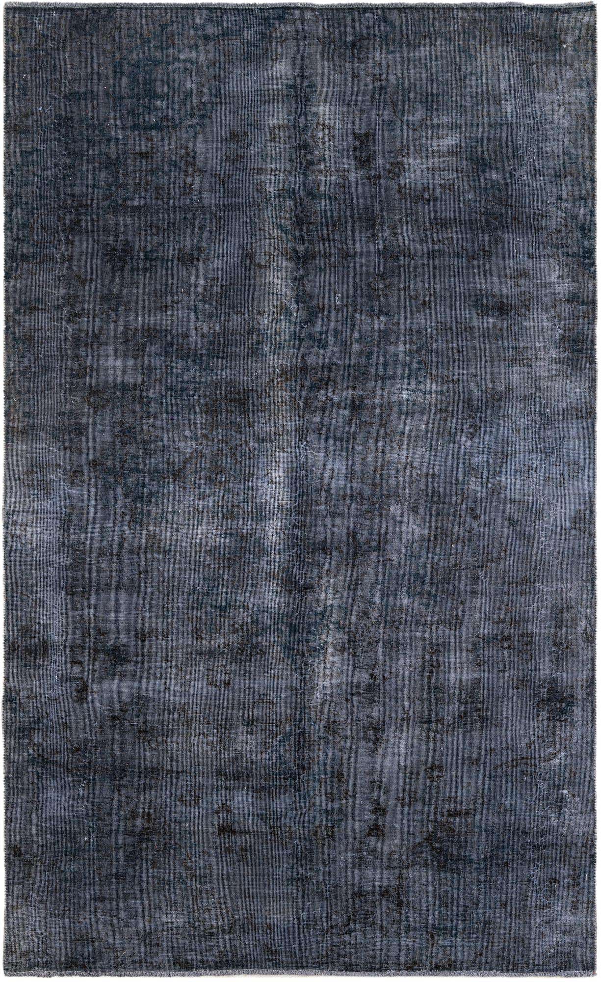 4' 10 x 8' Hand Knotted Ultra Vintage Persian Wool Rug