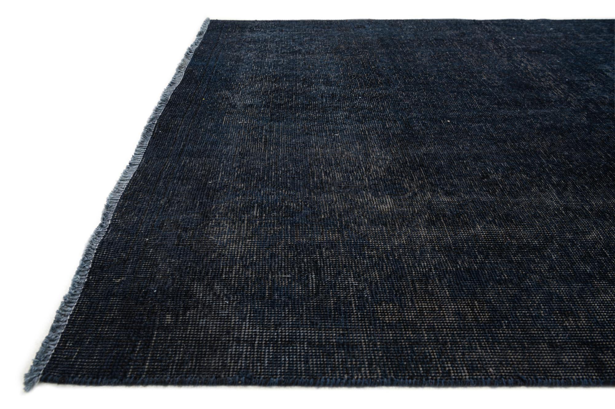 4' 6 x 7' 8 Hand Knotted Ultra Vintage Persian Wool Rug