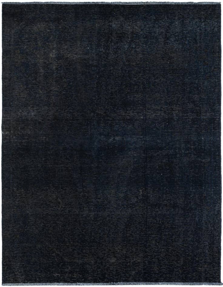 Detail image of 4' 6 x 7' 8 Hand Knotted Ultra Vintage Persian Wool Rug