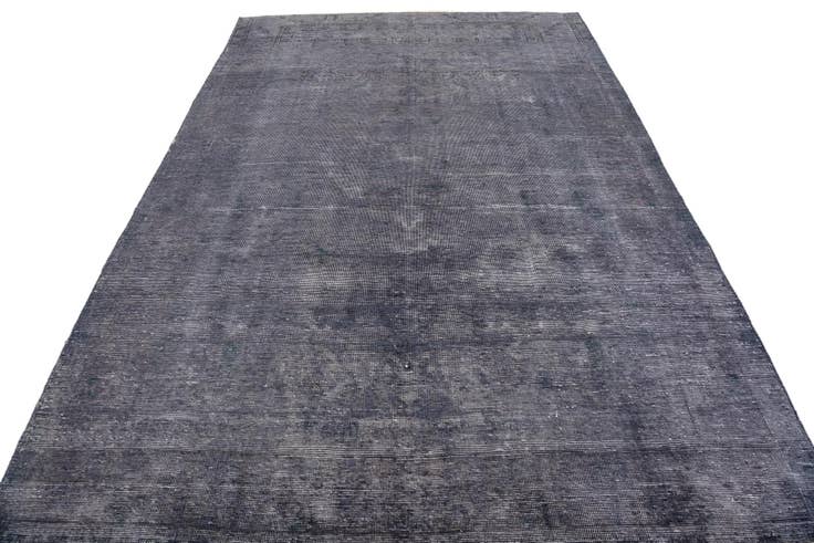 Detail image of 6' 2 x 9' 4 Hand Knotted Ultra Vintage Persian Wool Rug