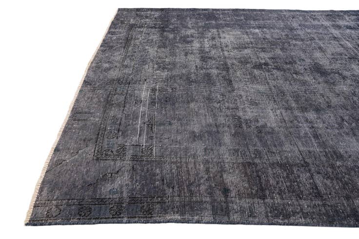 Detail image of 6' 2 x 9' 4 Hand Knotted Ultra Vintage Persian Wool Rug