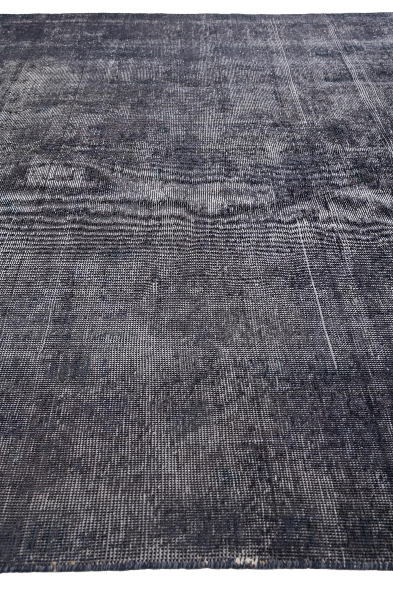 6' 2 x 9' 4 Hand Knotted Ultra Vintage Persian Wool Rug