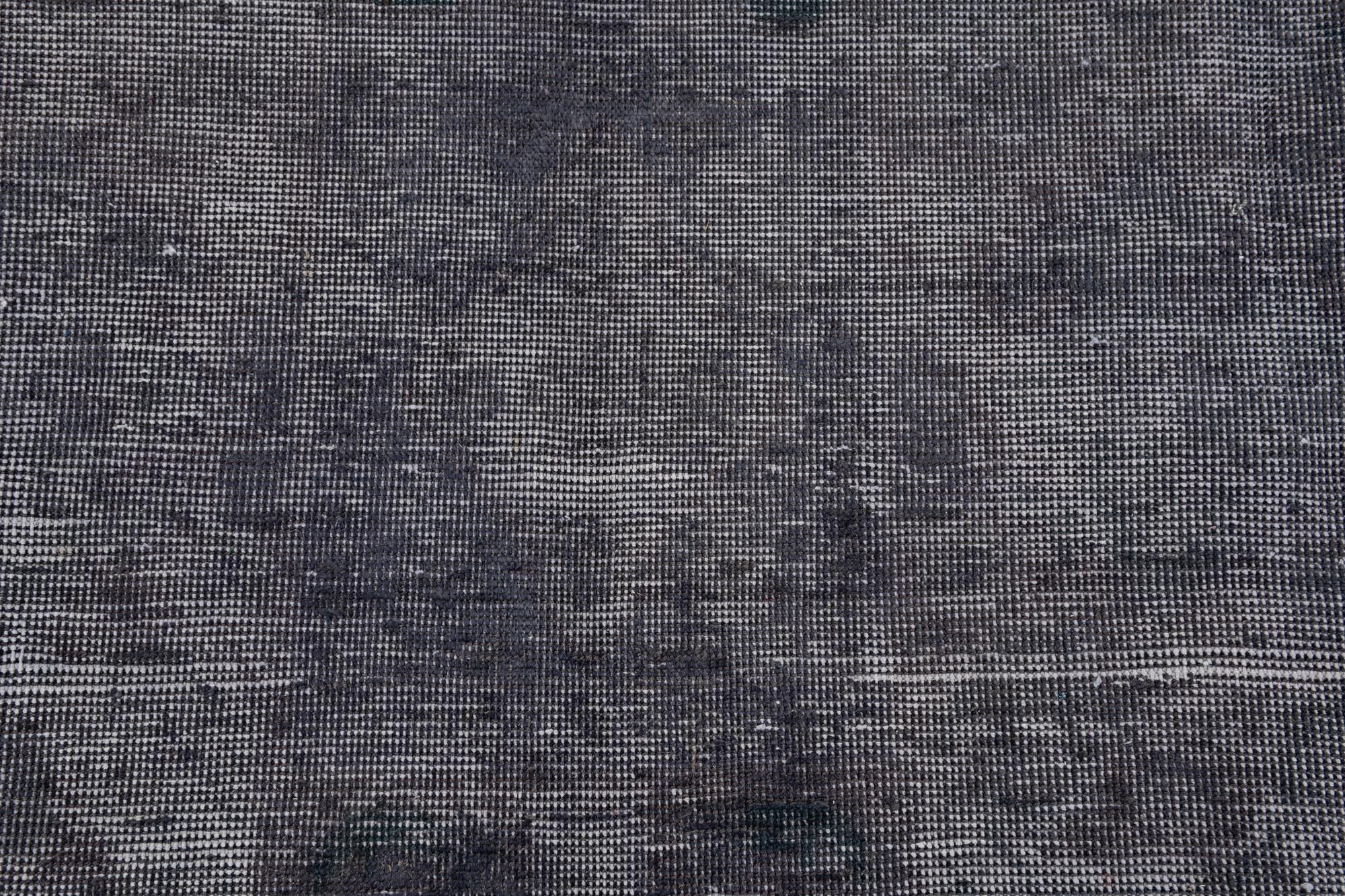 6' 2 x 9' 4 Hand Knotted Ultra Vintage Persian Wool Rug
