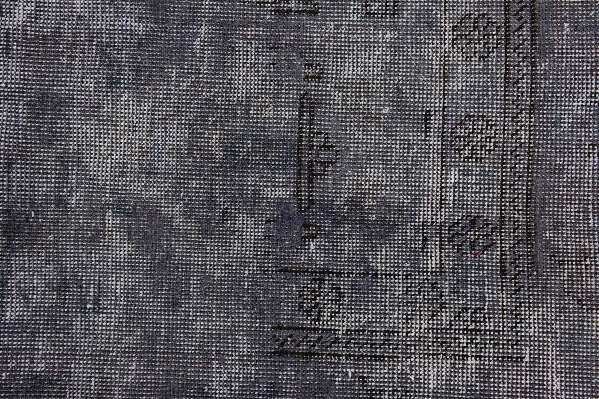 6' 2 x 9' 4 Hand Knotted Ultra Vintage Persian Wool Rug