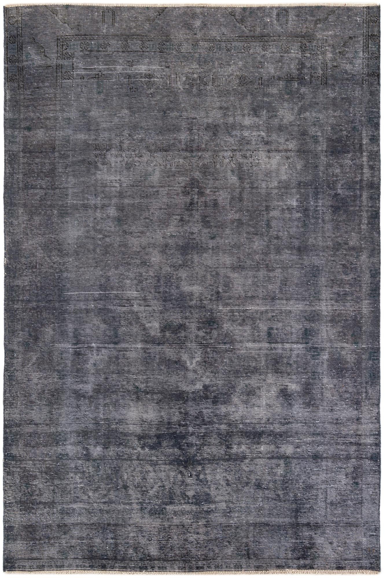 6' 2 x 9' 4 Hand Knotted Ultra Vintage Persian Wool Rug