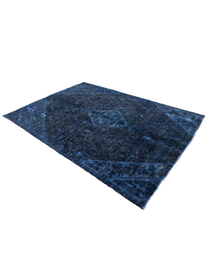 5' 7 x 7' 8 Hand Knotted Ultra Vintage Persian Wool Rug