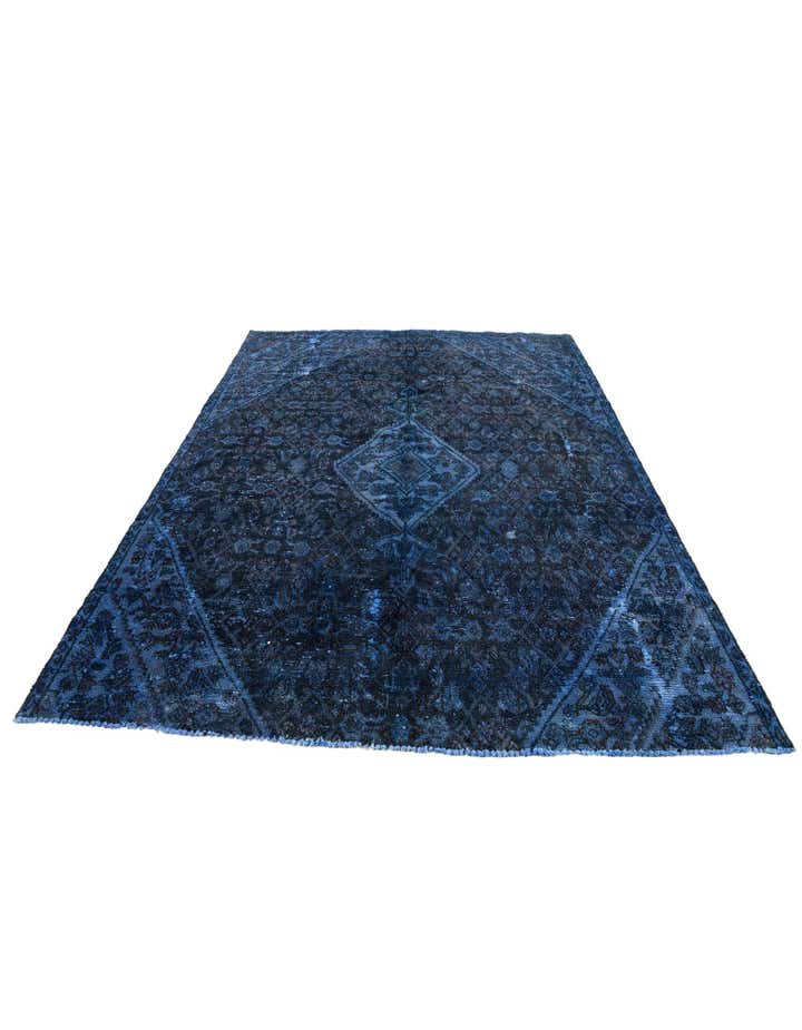 5' 7 x 7' 8 Hand Knotted Ultra Vintage Persian Wool Rug