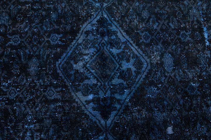 5' 7 x 7' 8 Hand Knotted Ultra Vintage Persian Wool Rug