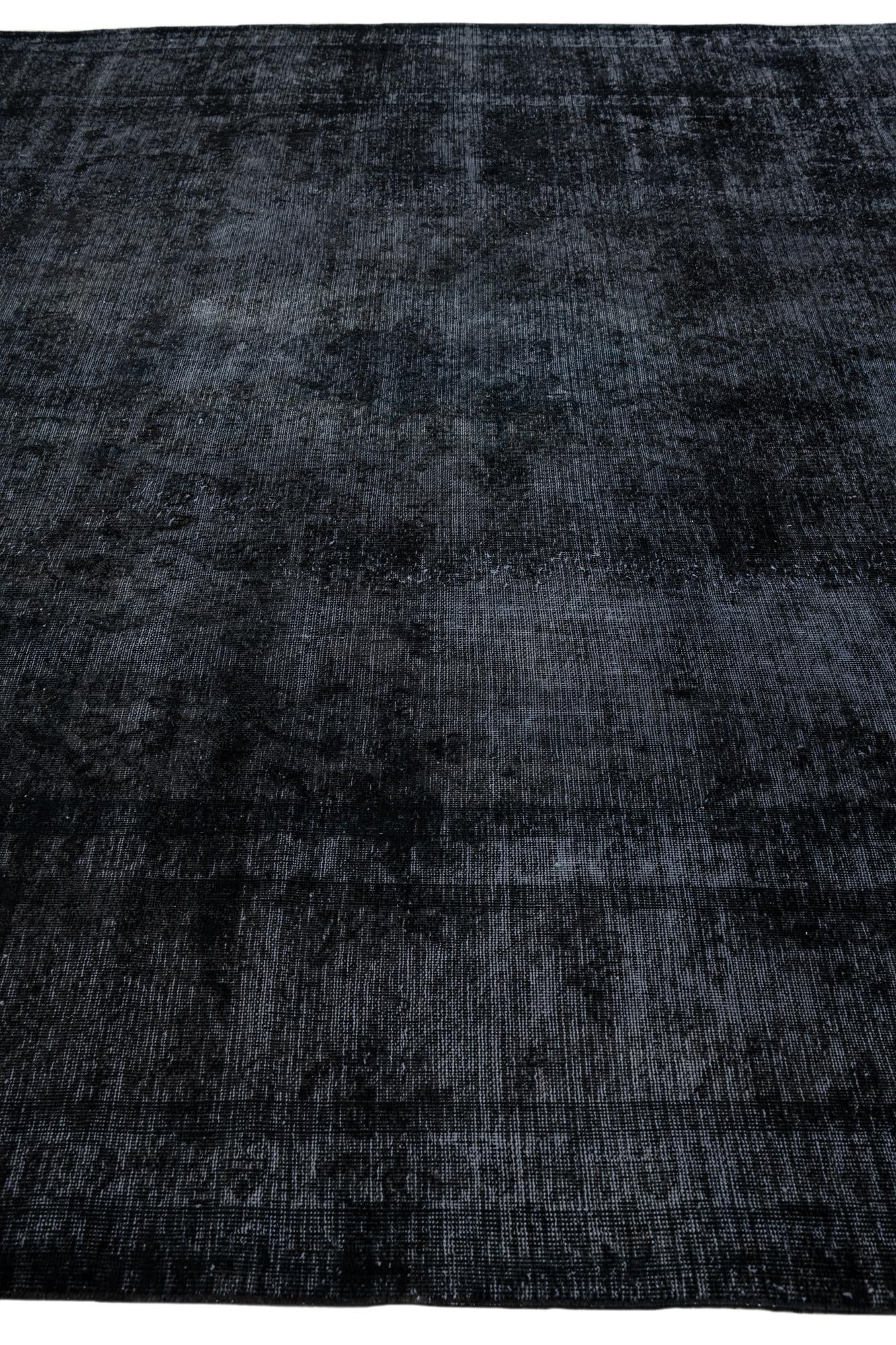 9' 9 x 12' 7 Hand Knotted Ultra Vintage Persian Wool Rug