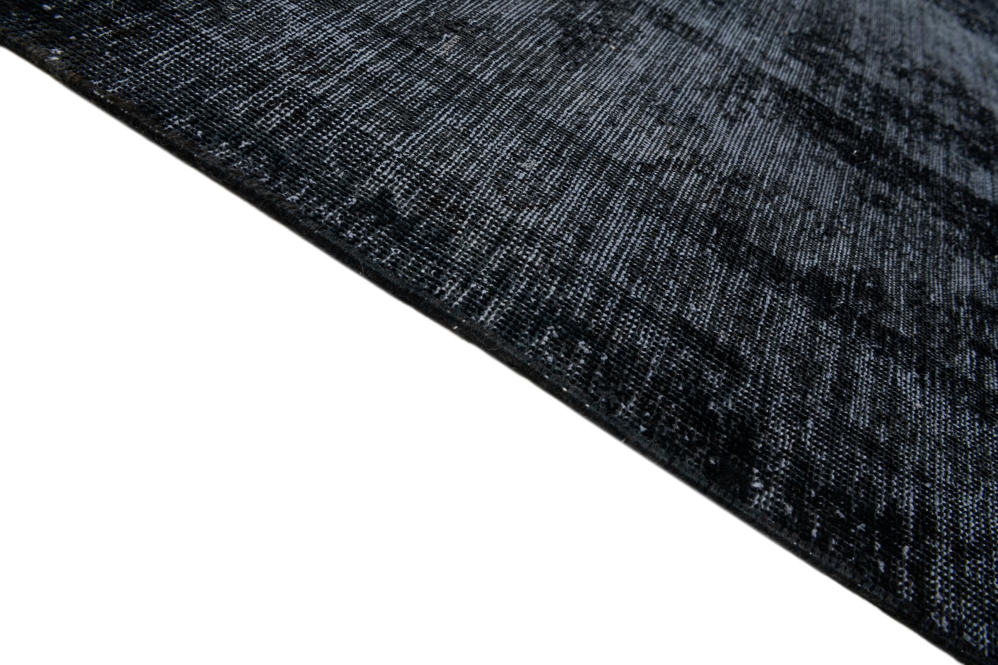 9' 9 x 12' 7 Hand Knotted Ultra Vintage Persian Wool Rug