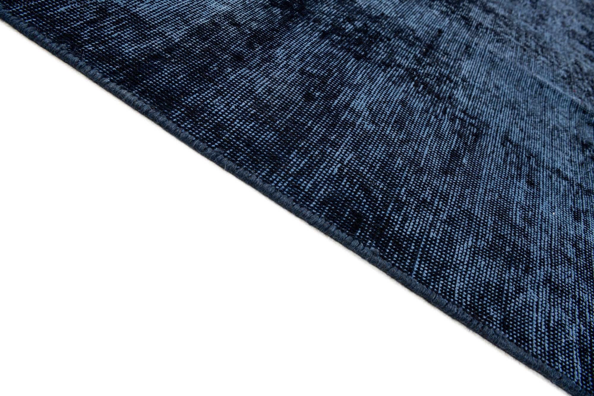 245cm x 335cm Hand Knotted Ultra Vintage Persian Wool Rug