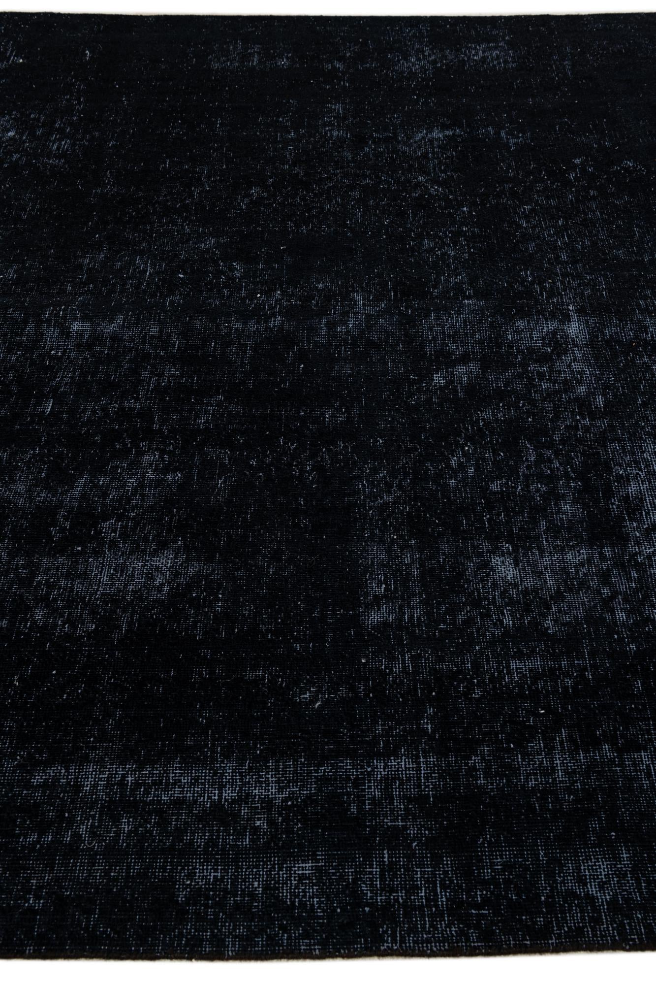 6' 1 x 9' 4 Hand Knotted Ultra Vintage Persian Wool Rug
