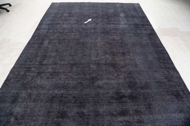 8' x 11' 3 Hand Knotted Ultra Vintage Persian Wool Rug