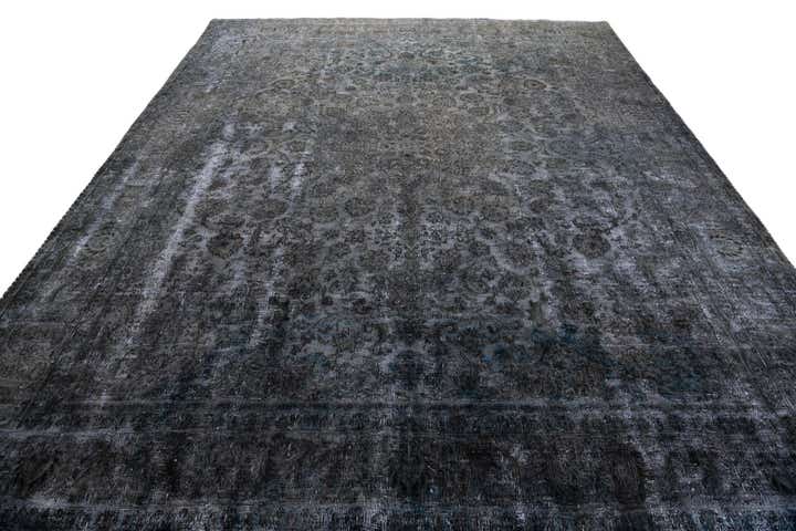 9' 5 x 12' 2 Hand Knotted Ultra Vintage Persian Wool Rug