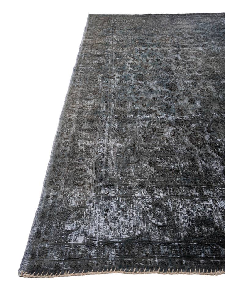 Detail image of 9' 5 x 12' 2  Hand Knotted Ultra Vintage Persian Wool Rug