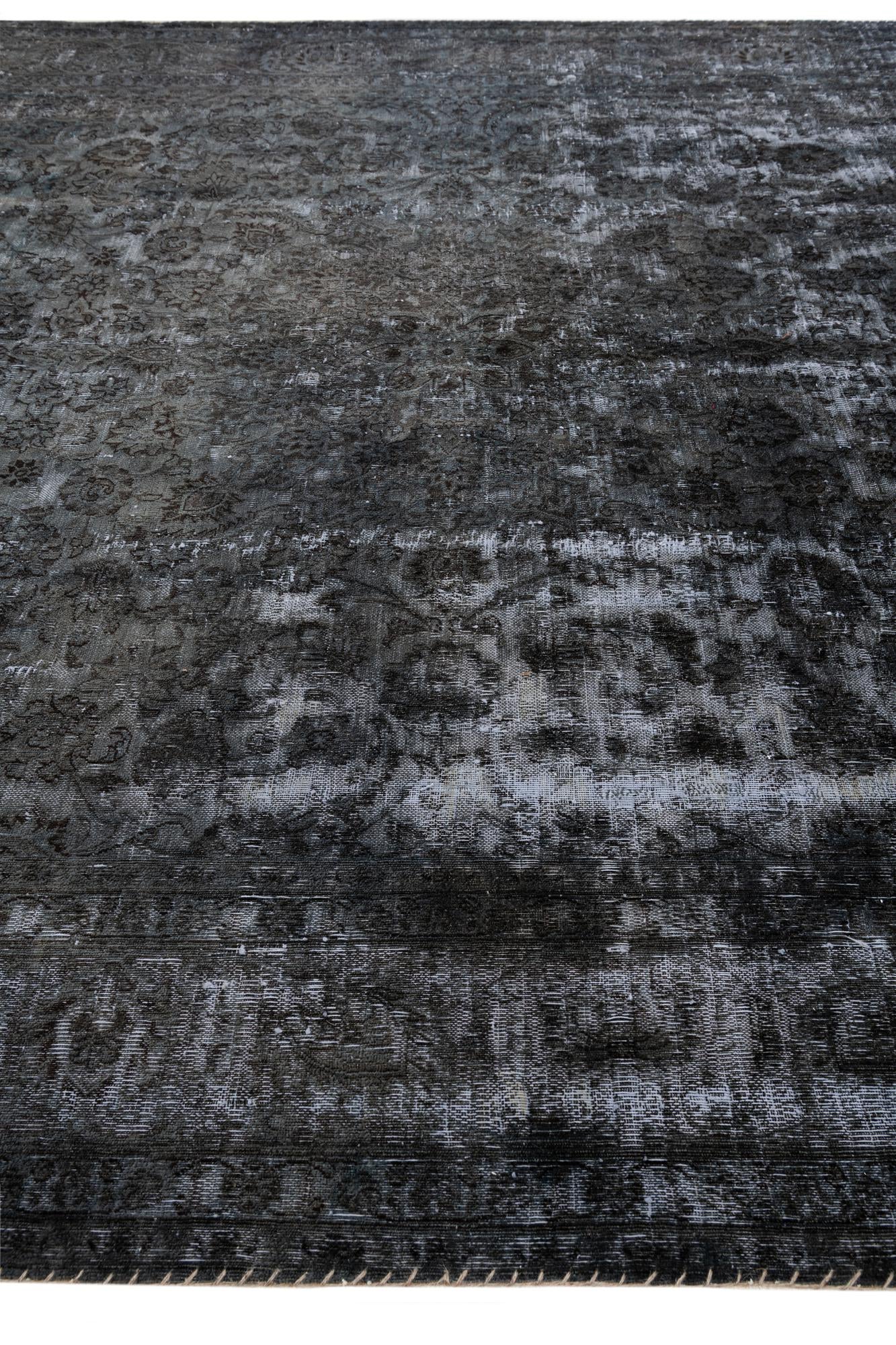 9' 5 x 12' 2 Hand Knotted Ultra Vintage Persian Wool Rug