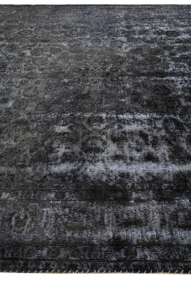 Detail image of 9' 5 x 12' 2 Hand Knotted Ultra Vintage Persian Wool Rug