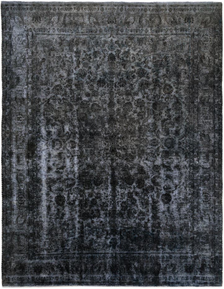  9' 5 x 12' 2  Hand Knotted Ultra Vintage Persian W...