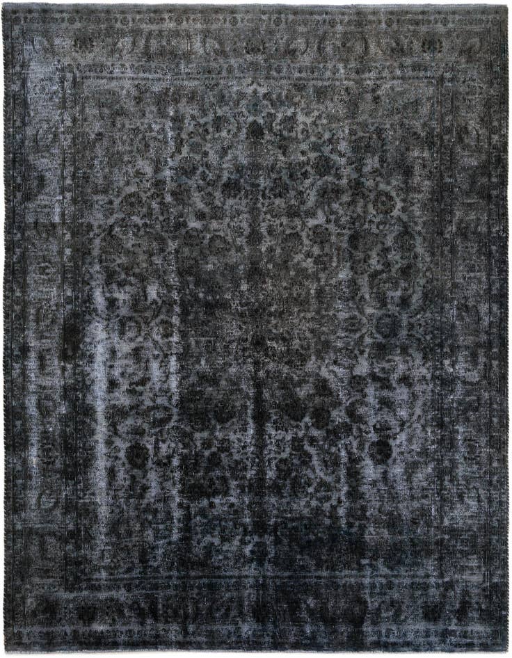 Detail image of 9' 5 x 12' 2 Hand Knotted Ultra Vintage Persian Wool Rug
