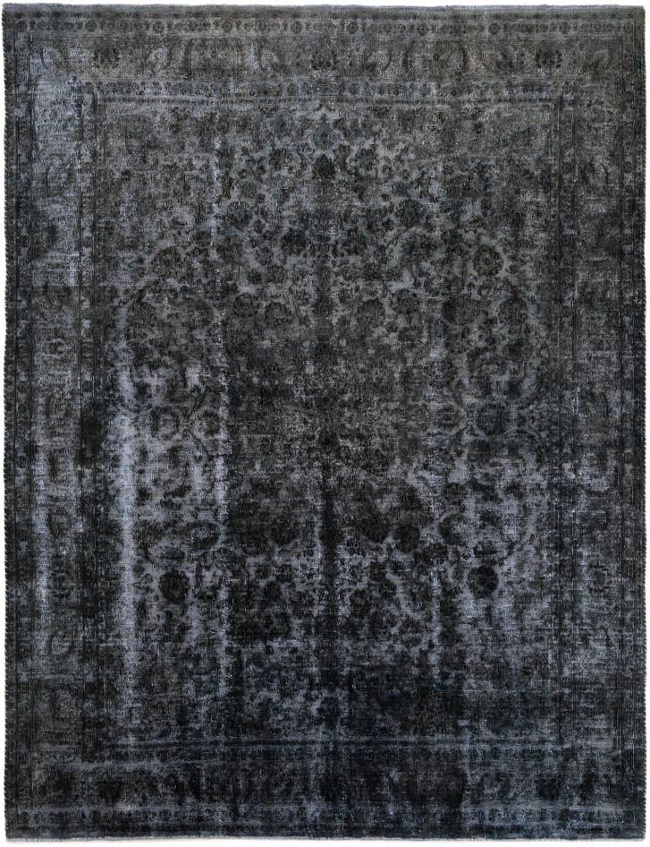 Detail image of 9' 5 x 12' 2 Hand Knotted Ultra Vintage Persian Wool Rug