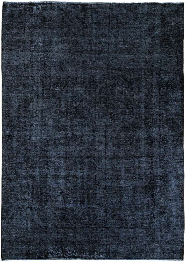 8' x 11' Hand Knotted Ultra Vintage Persian Wool Rug