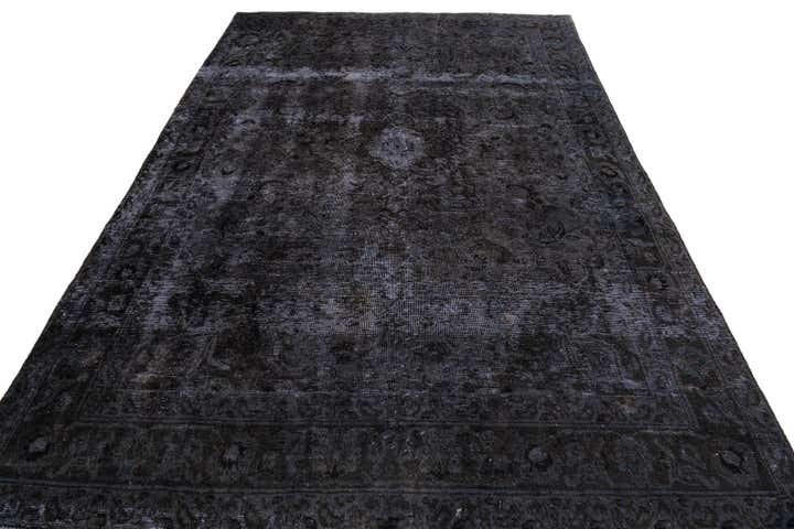 6' 5 x 9' 3 Hand Knotted Ultra Vintage Persian Wool Rug