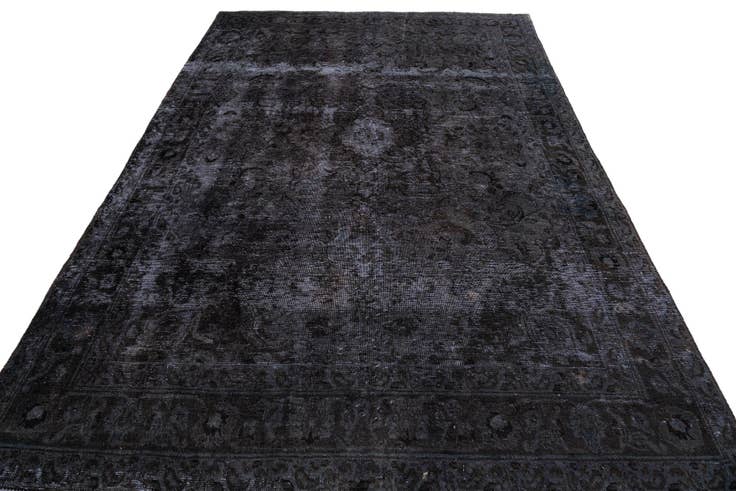 Detail image of 6' 5 x 9' 3 Hand Knotted Ultra Vintage Persian Wool Rug